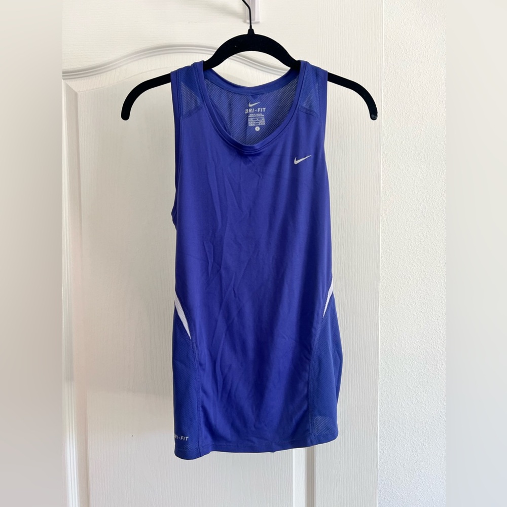 Women’s Nike Dri Fit Purple Tank SZ S